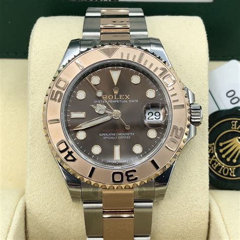 rolex yacht master rubber rose gold|37mm yacht master rose gold.